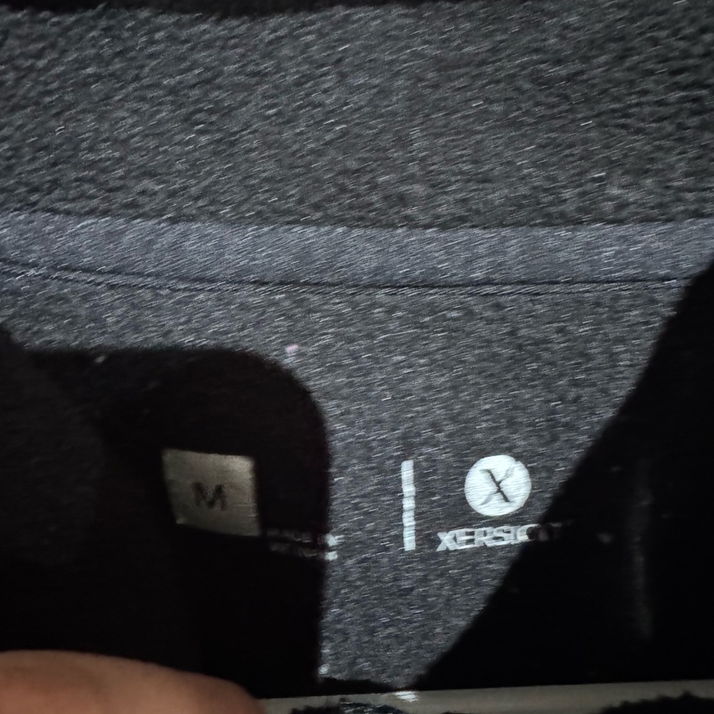 Black Half-Zip Pullover womens - image 3